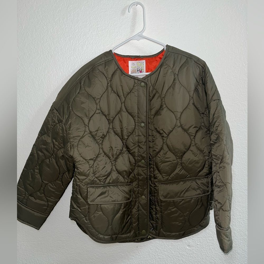 NWT Aerie Bomber Jacket - Picture 3 of 7